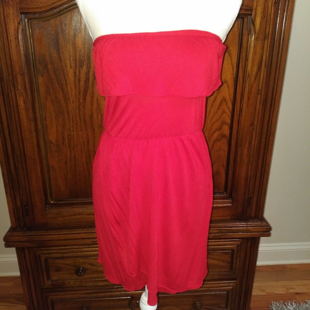MM Couture by Miss Me Ruffle Top Knit Dress
